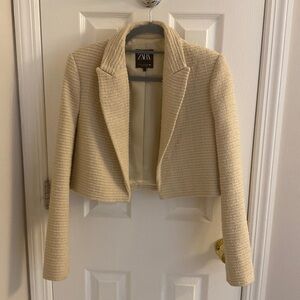 Zara Crop Blazer, Small
